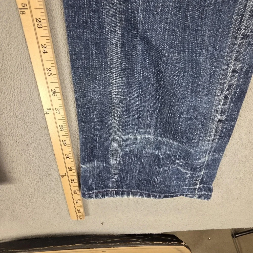 Vintage Levis Blue Star Jeans Mens 32x34 Engineered Zip Fly Honeycomb